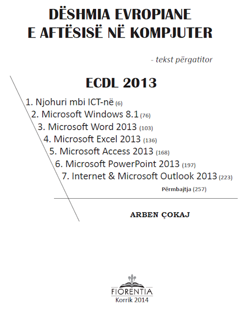 ECDL 2013 - modulet
